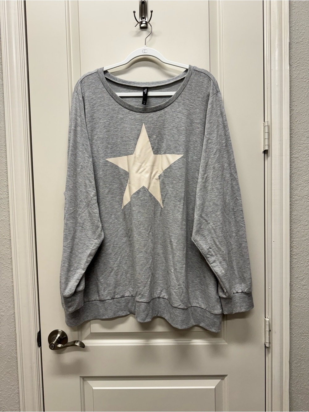 torrid Gray Sweatshirt with White Star